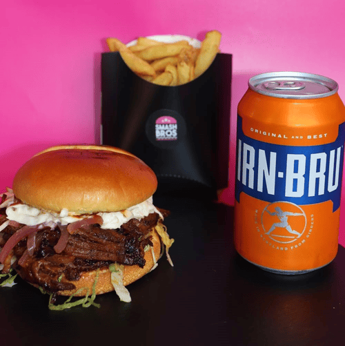 The Brisket Bro Burger Meal 