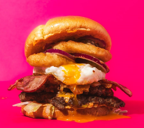 Breakfast Bro Burger 